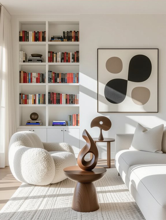 artistic bookends for shelves