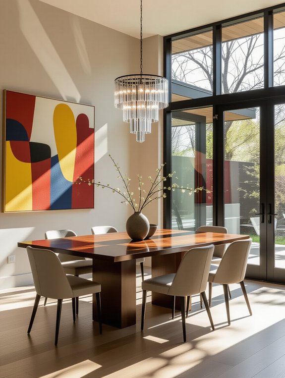 artistic dining area design