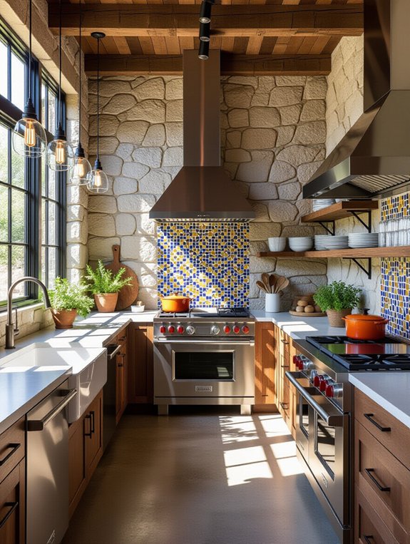 artistic elements enhance kitchens