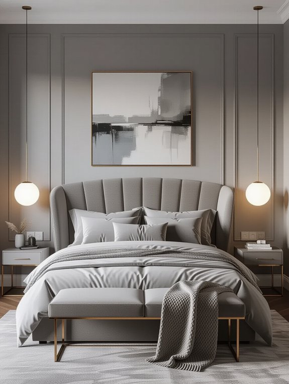 artistic touches in gray