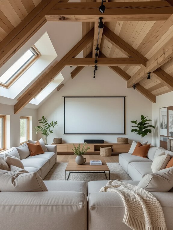 attic cinema room essentials