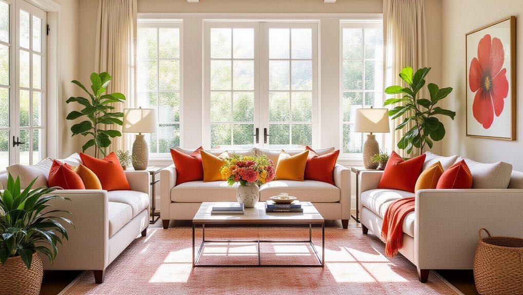 beige sofas in living rooms
