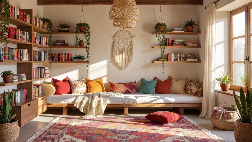 bohemian bedroom design inspiration