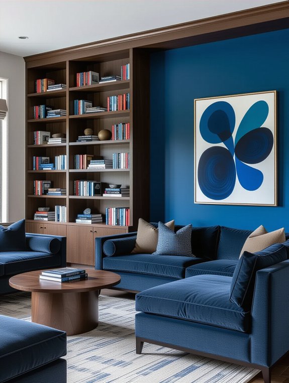 bold dark wood decor