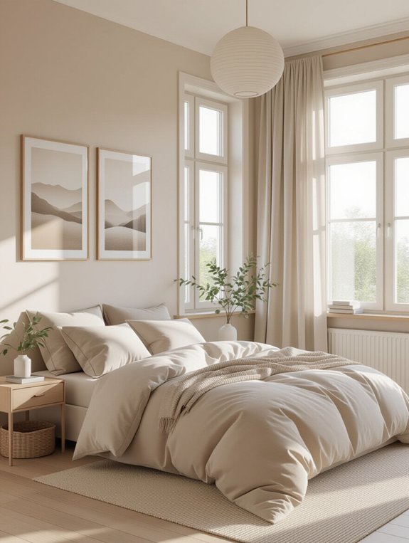 bright airy bedroom oasis