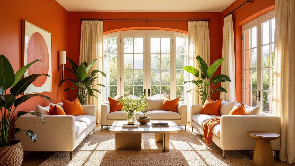 bright airy living spaces
