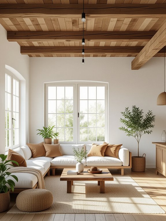 bright airy rustic loft