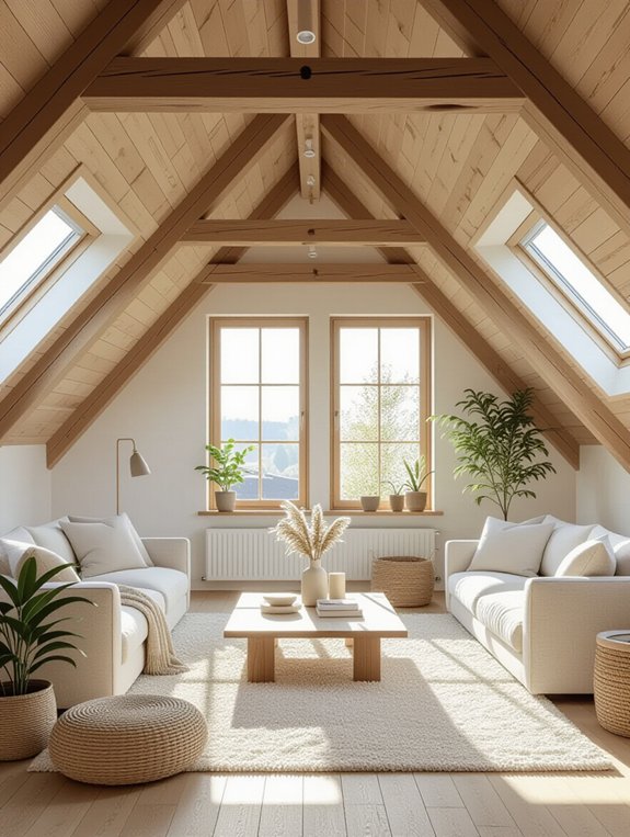 bright airy scandinavian retreat