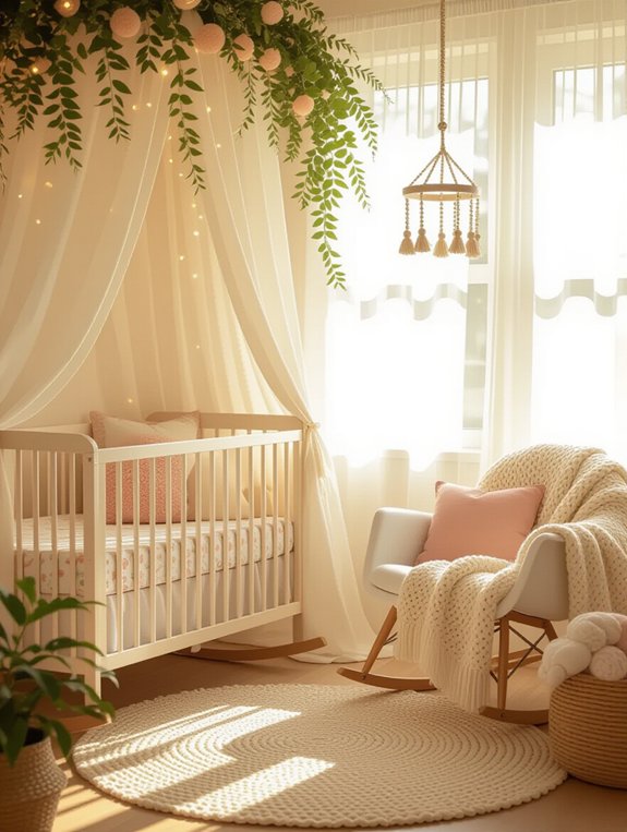 bright cheerful bedroom decor