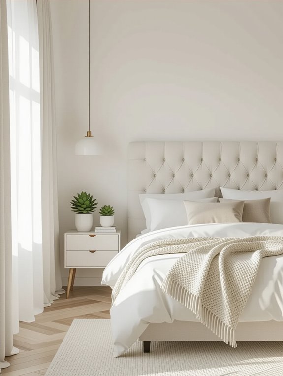 calm natural clutter free sanctuary