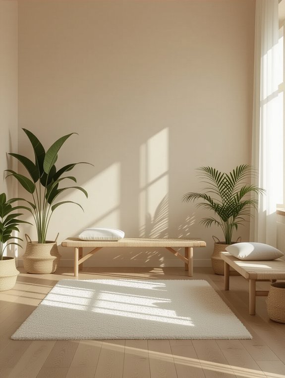 calm pastel color palette