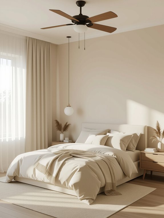calming beige and wood