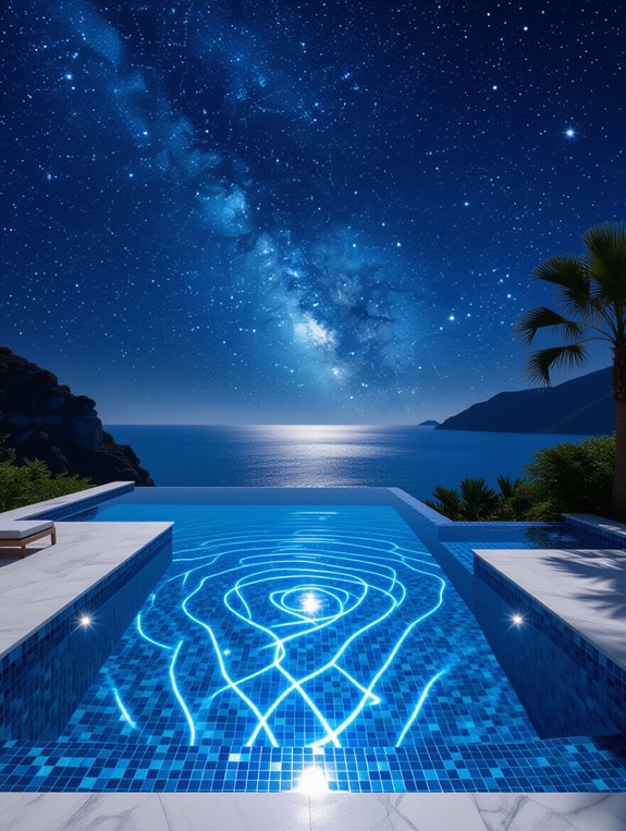 celestial elegance in water