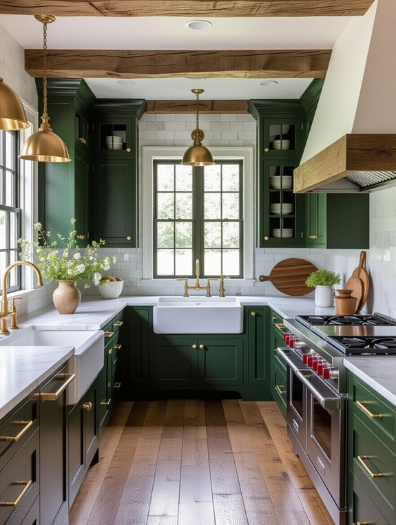 charming rustic kitchen elegance