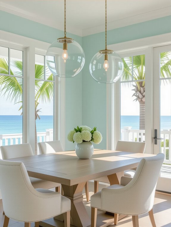 coastal dining room decor