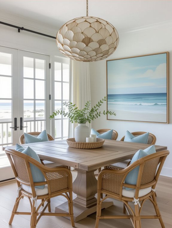 coastal dining room decor