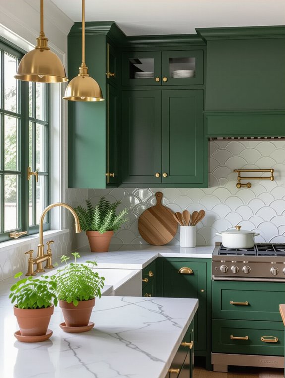 coastal tranquility in kitchens