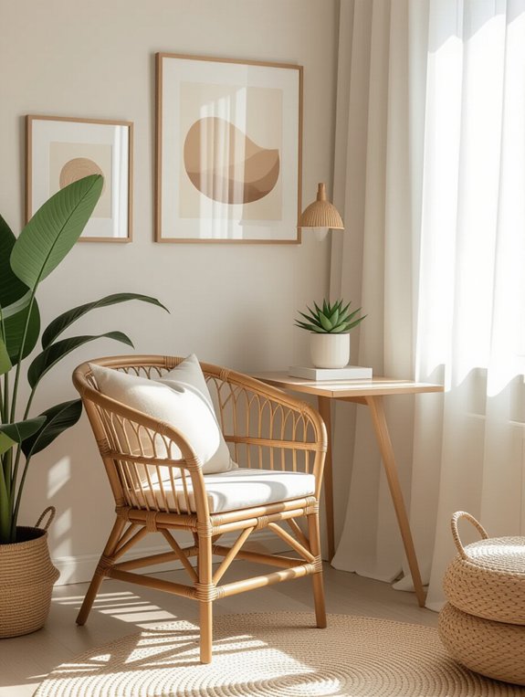 compact rattan chair essentials