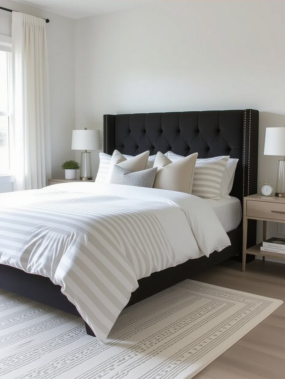 contemporary pastel bedroom decor