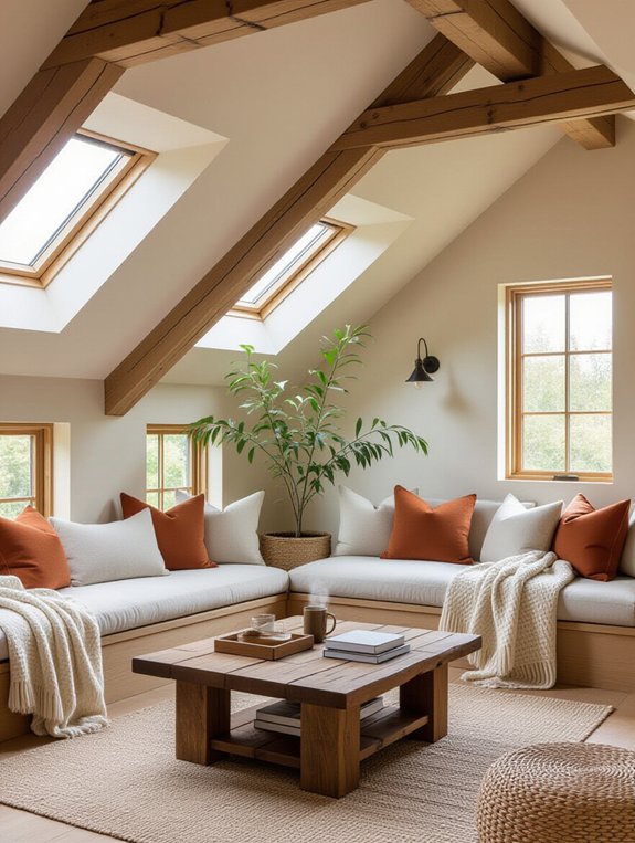 cozy attic guest suite