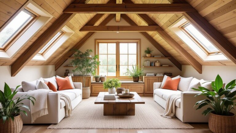 cozy attic living rooms