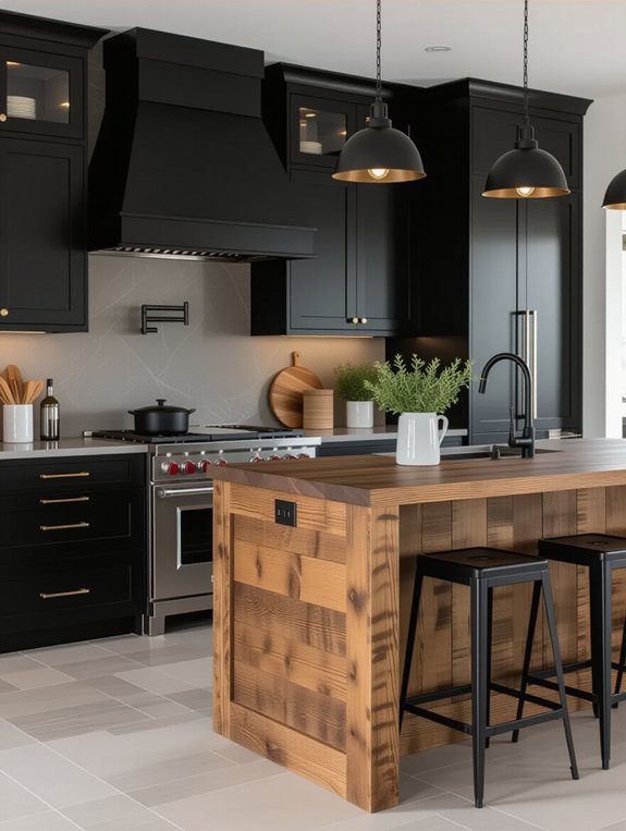 cozy farmhouse style kitchen design