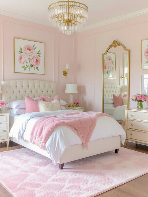 cozy feminine bedroom retreat
