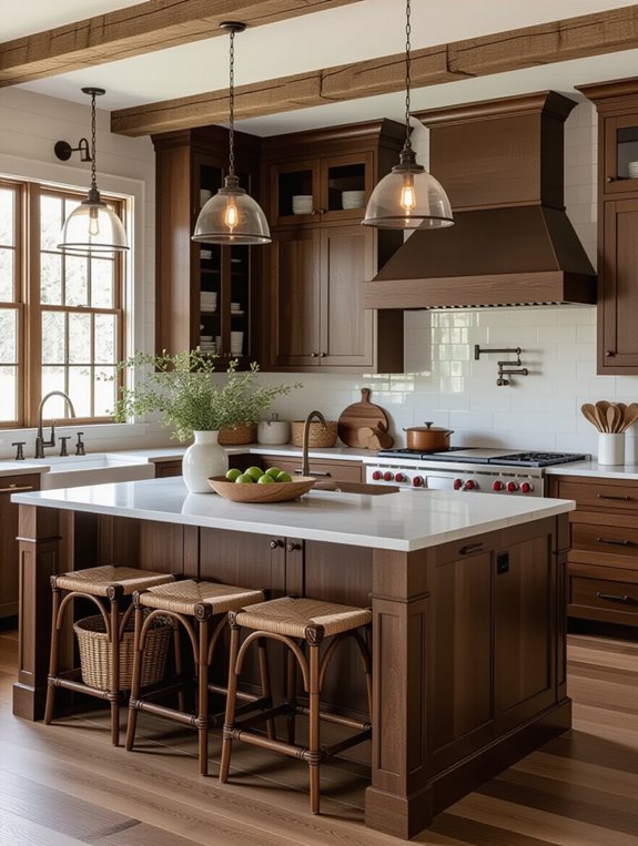 cozy kitchen with warmth