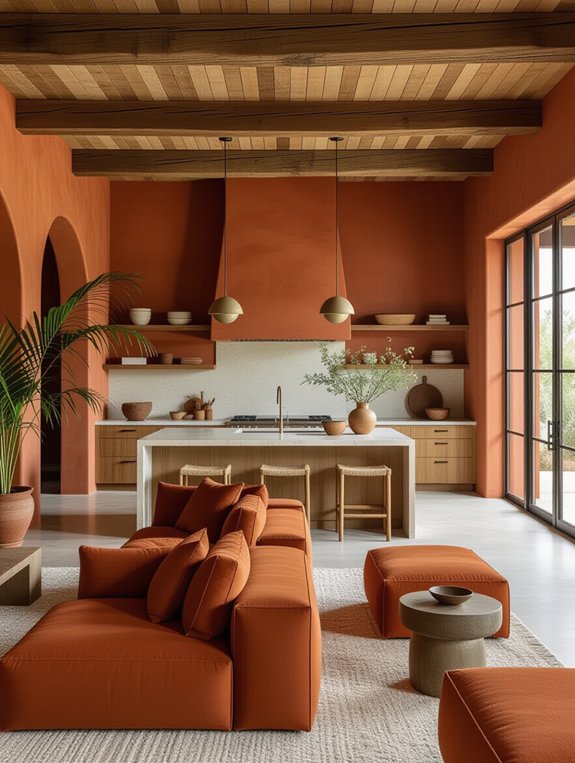 cozy natural color palette