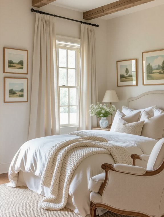 cozy rustic bedroom retreat