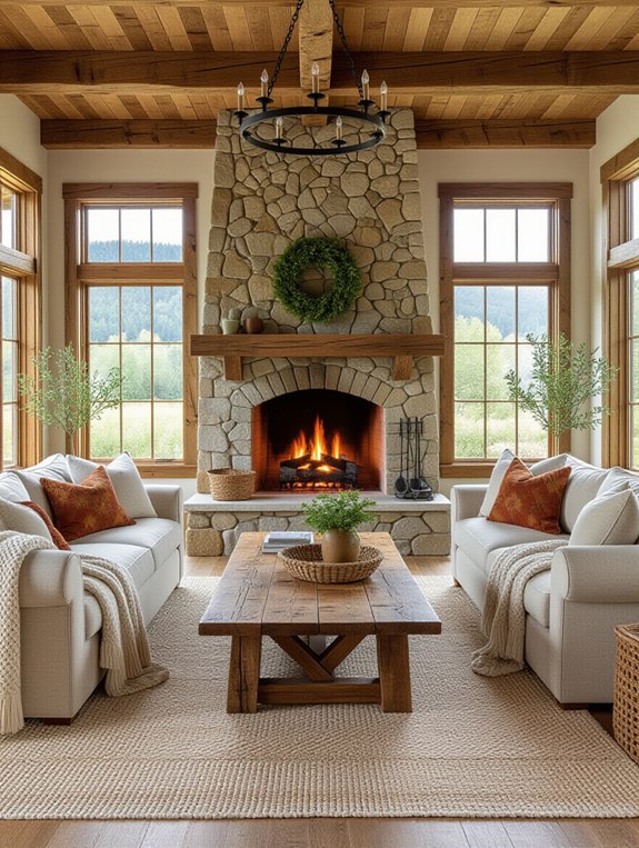 cozy rustic cabin retreat