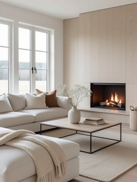 cozy scandinavian design ambiance