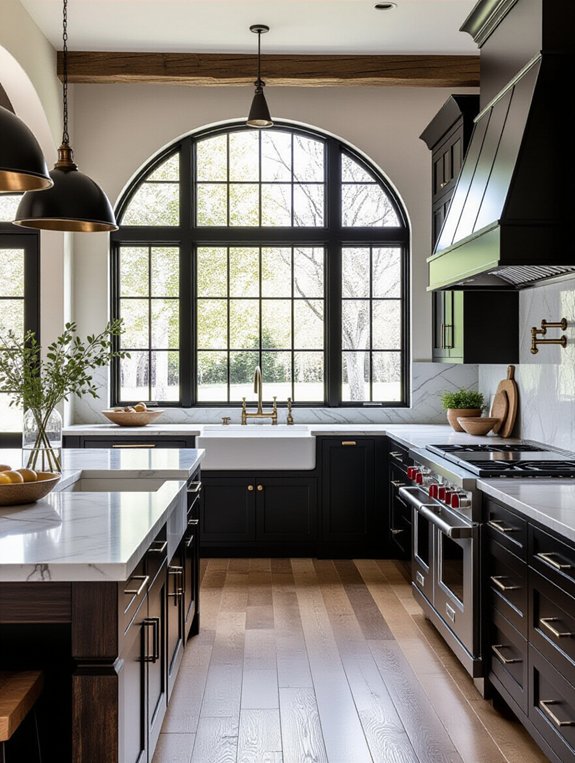 cozy sophisticated kitchen design