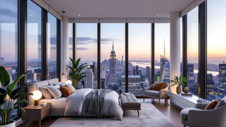 cozy urban bedroom aesthetics