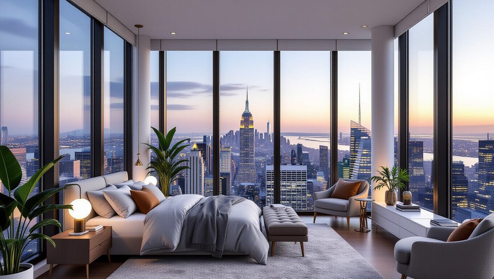 cozy urban bedroom aesthetics
