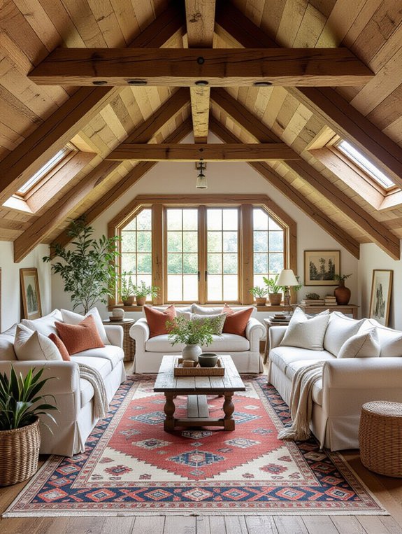 cozy vintage farmhouse retreat