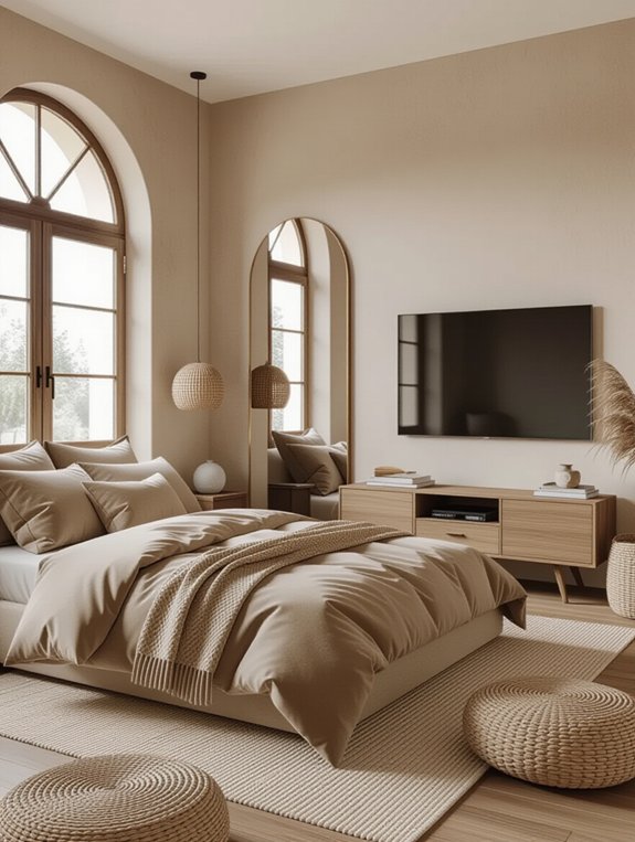 cozy warm earth tones