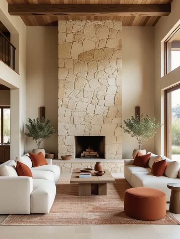 cozy warm earthy retreat