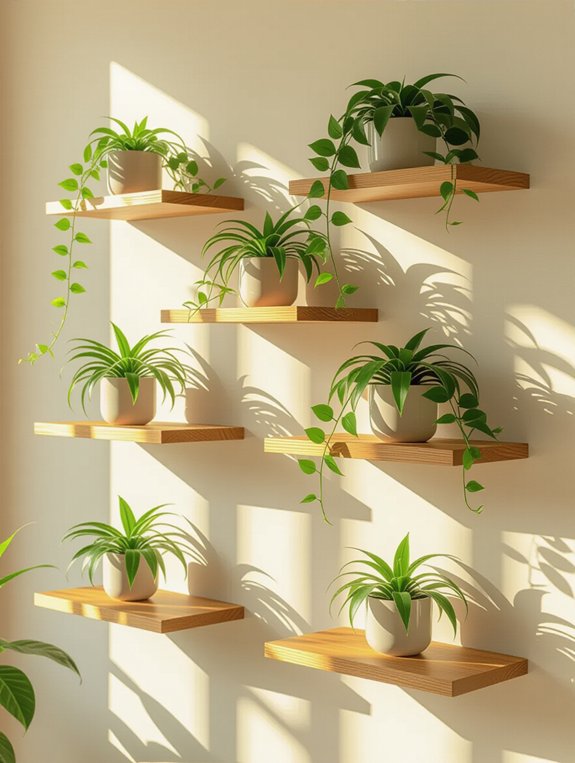 creative wall art display