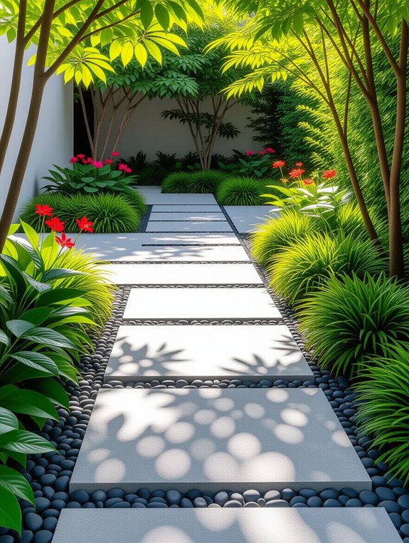 customizable durable garden pathways