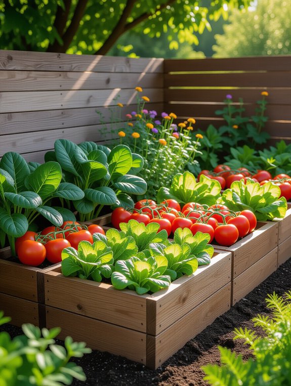customizable garden bed system