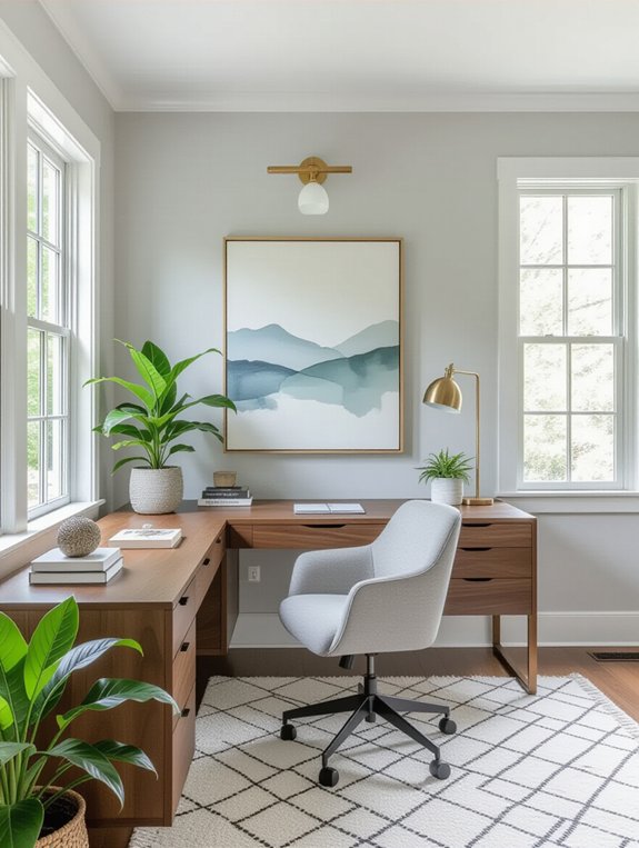 customized gray wall designs