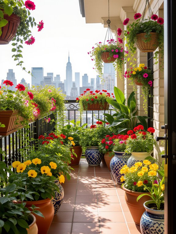 decorative pots enhance aesthetics