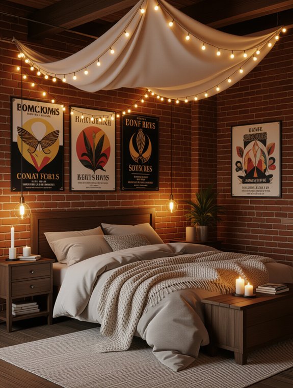 dimmed lighting for displays