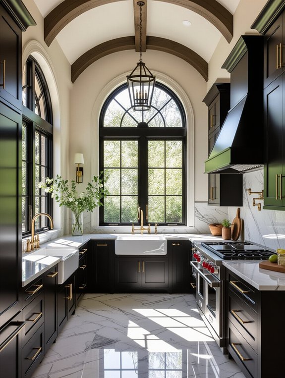 dramatic ceilings and light