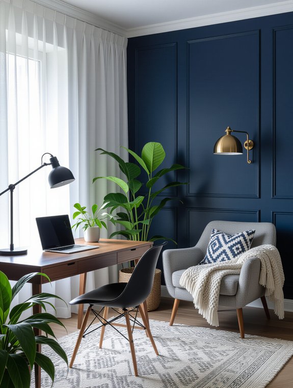dual workspace home office design