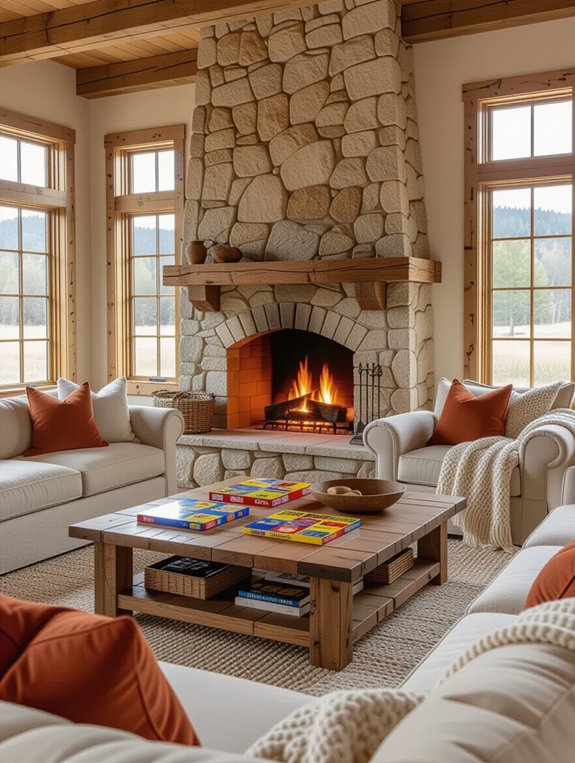 durable spacious coffee table