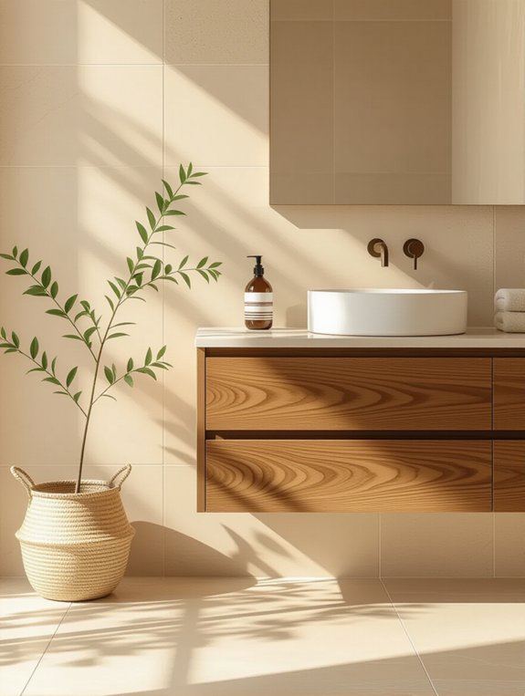 earthy tones serene retreat