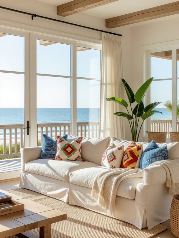eclectic beachy bohemian decor