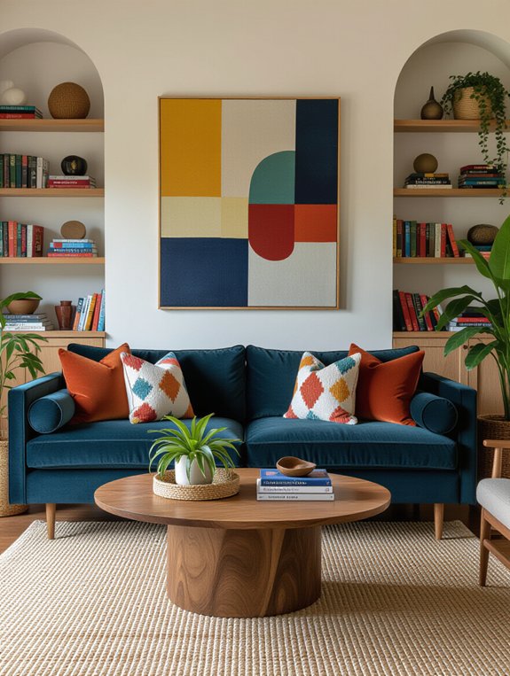 eclectic layered textures design